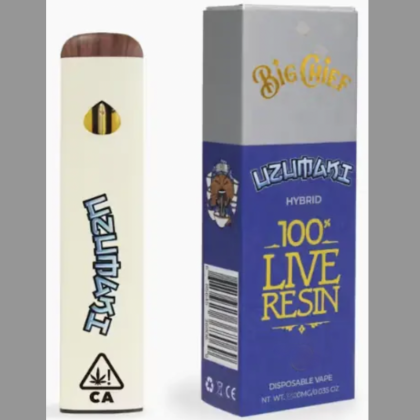 Big Chief Extracts - Live Resin Disposable 1g - Uzumaki (Hybrid)